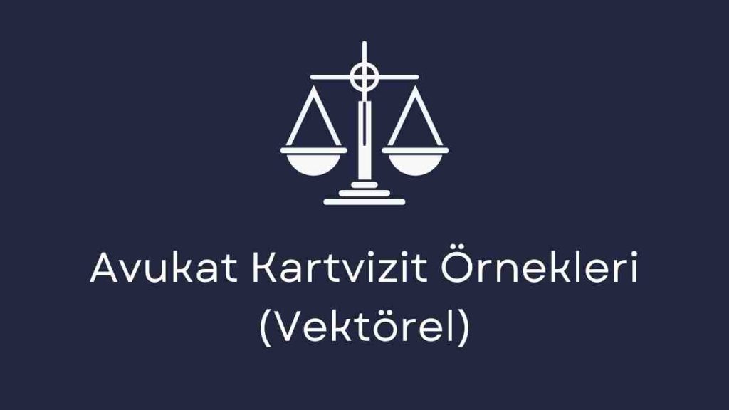 Avukat Kartvizit Örnekleri